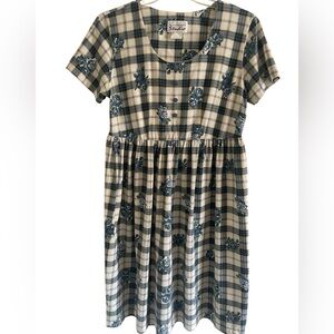 Vintage Cottagecore My Boyfriend’s Studio Dress Size 14/16